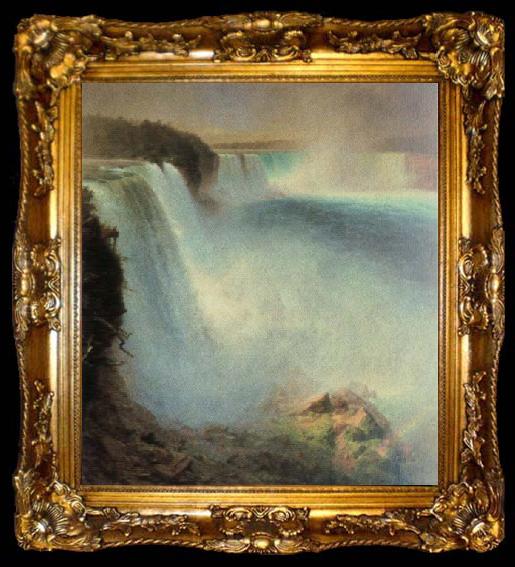 framed  Frederick Edwin Church niagara falls, ta009-2
